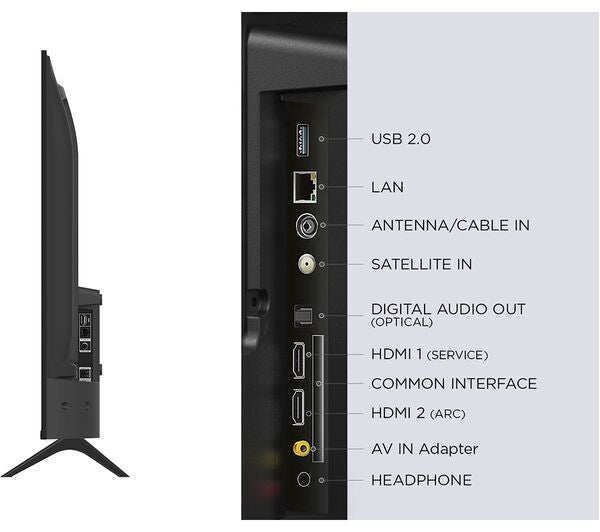 TCL 32SF540K Fire TV 32" Smart Full HD HDR LED TV with Amazon Alexa